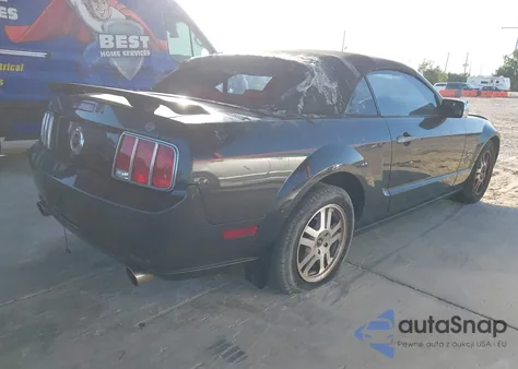 2007 Ford Mustang Gt Deluxe/Gt Premium from USA, damaged, VIN 1ZVFT85H875229695